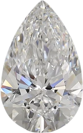 1.71 Carat D VVS1 Pear Lab Diamond