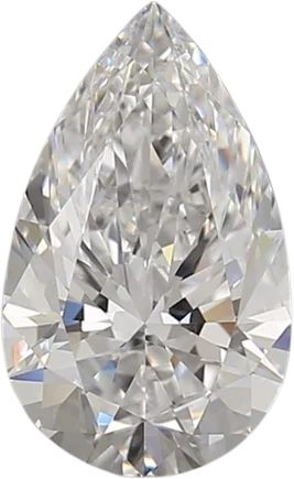 1.73 Carat D VVS2 Pear Lab Diamond