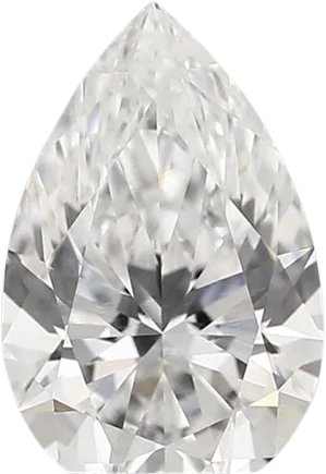 1.75 Carat E vvs2 Pear Lab Diamond