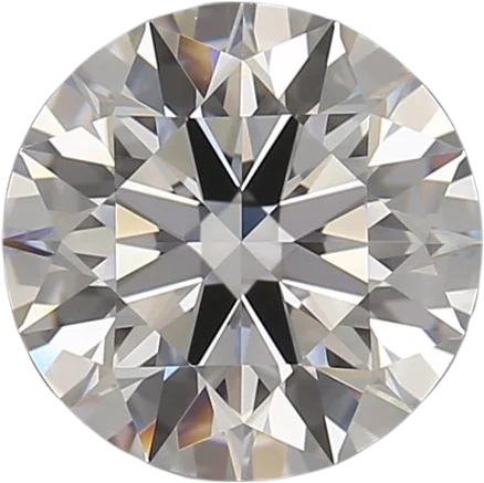 1.76 Carat D VVS2 Round Lab Diamond