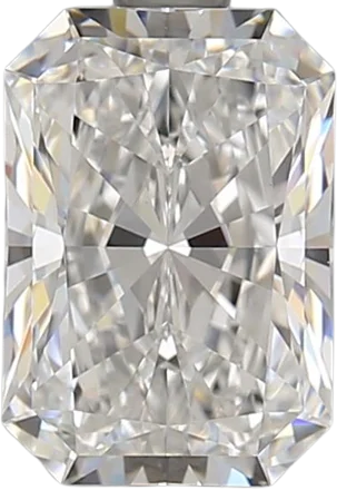 1.92 Carat D VVS2 Radiant Lab Diamond