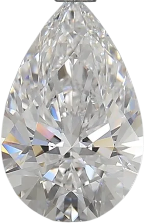 1.93 Carat D IF Pear Lab Diamond