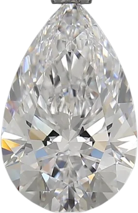 2.01 Carat D VVS1 Pear Lab Diamond