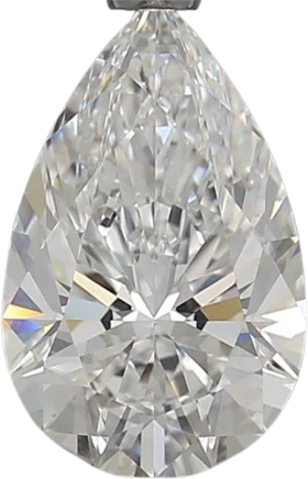 2.03 Carat D VVS1 Pear Lab Diamond