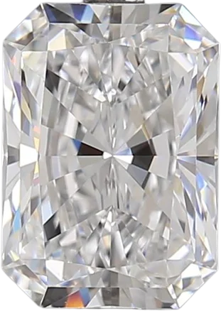 2.03 Carat D VVS2 Radiant Lab Diamond