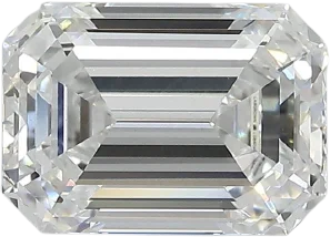 2.05 Carat F VS2 Emerald Lab Diamond