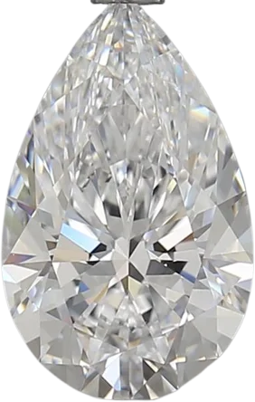 2.08 Carat D IF Pear Lab Diamond