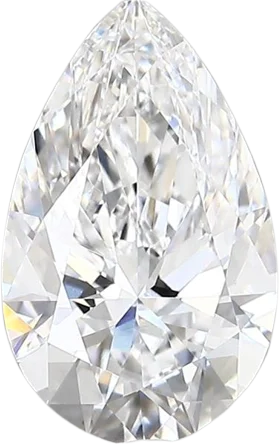 2.13 Carat D vvs2 Pear Lab Diamond