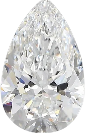 2.16 Carat D vvs2 Pear Lab Diamond