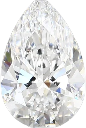 2.18 Carat D vvs2 Pear Lab Diamond