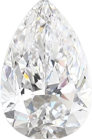 2.18 Carat D vvs2 Pear Lab Diamond