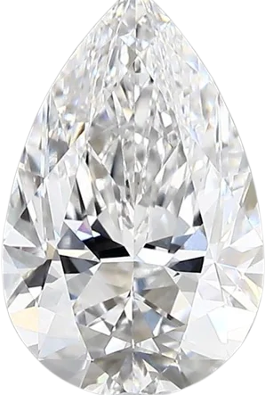 2.19 Carat D vvs2 Pear Lab Diamond