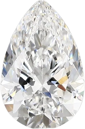 2.25 Carat D vvs2 Pear Lab Diamond