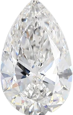 2.38 Carat E vvs2 Pear Lab Diamond