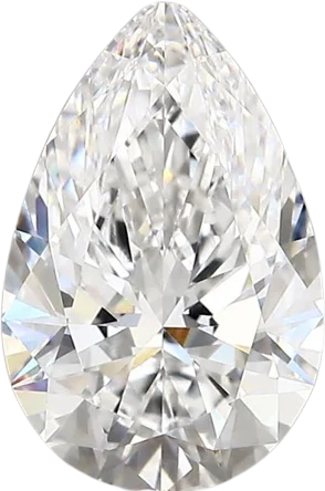 2.41 Carat D vvs2 Pear Lab Diamond