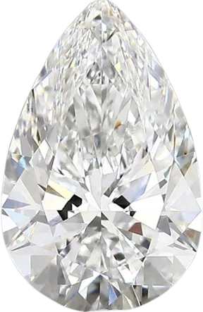 2.43 Carat E vvs2 Pear Lab Diamond