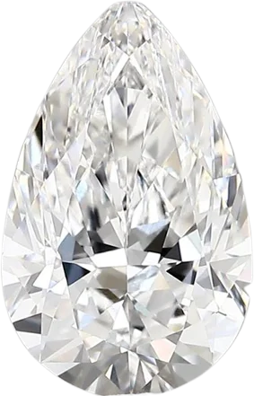 2.47 Carat D vvs2 Pear Lab Diamond