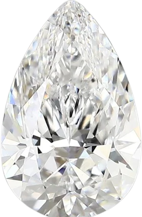 2.48 Carat D vvs2 Pear Lab Diamond