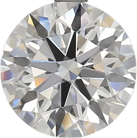 2.5 Carat D VVS2 Round Lab Diamond