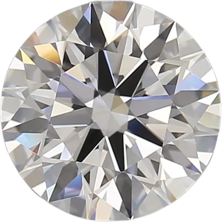 2.5 Carat D VVS2 Round Lab Diamond