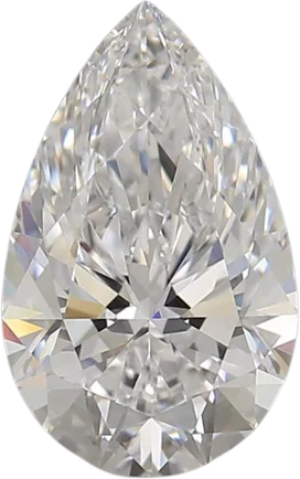 2.51 Carat D VVS2 Pear Lab Diamond