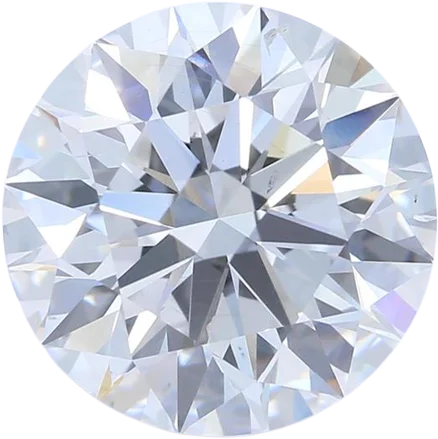 2.54 Carat E SI1 Round Lab Diamond