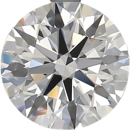 2.7 Carat D VVS2 Round Lab Diamond