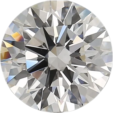 2.7 Carat D VVS2 Round Lab Diamond