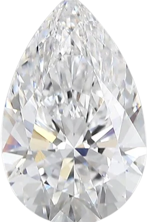 2.72 Carat D vvs2 Pear Lab Diamond