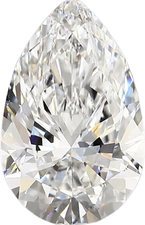 2.76 Carat E vs1 Pear Lab Diamond