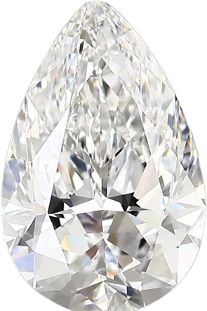 2.77 Carat D vvs2 Pear Lab Diamond