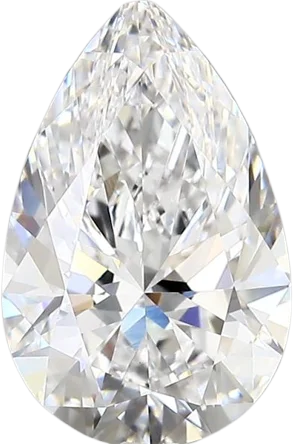 2.82 Carat D vvs2 Pear Lab Diamond