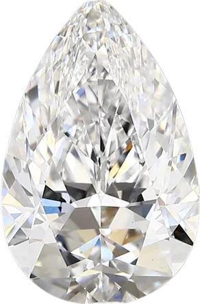 2.96 Carat D vs1 Pear Lab Diamond