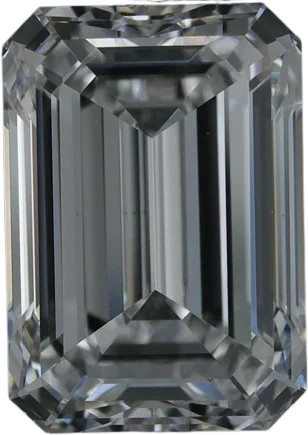 3 Carat D VS2 Emerald Lab Diamond