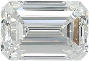 3.02 Carat F VS1 Emerald Lab Diamond