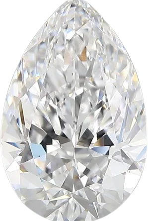 3.06 Carat D vvs2 Pear Lab Diamond