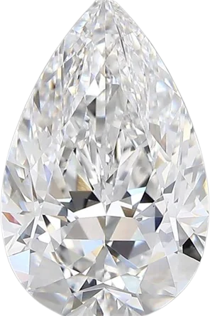 3.11 Carat D vvs2 Pear Lab Diamond