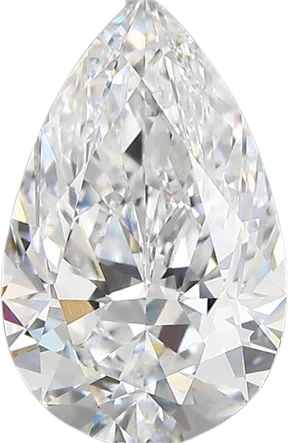 3.12 Carat D vvs2 Pear Lab Diamond