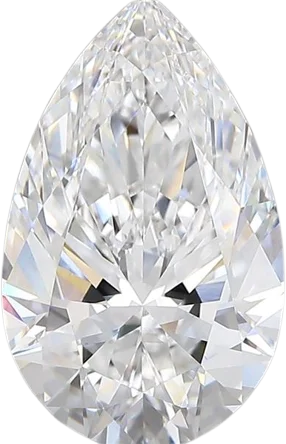 3.12 Carat D vvs2 Pear Lab Diamond