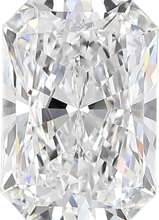 3.17 Carat D vvs1 Radiant Lab Diamond