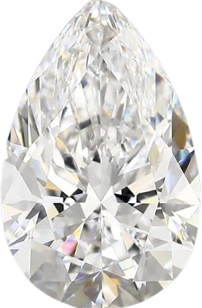 3.41 Carat D vs1 Pear Lab Diamond