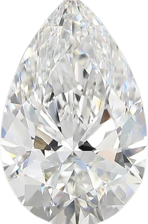 3.48 Carat E vvs2 Pear Lab Diamond