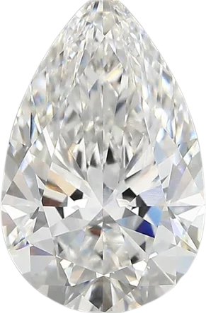 3.48 Carat E vvs2 Pear Lab Diamond