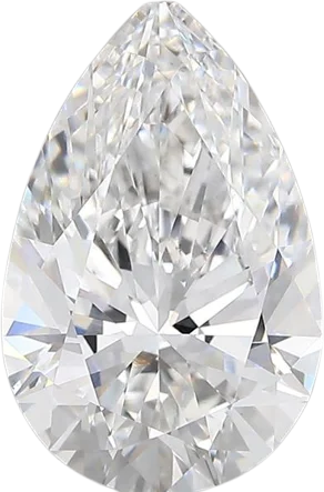 3.58 Carat E vs1 Pear Lab Diamond