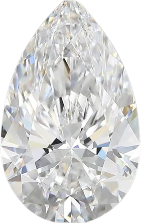 3.61 Carat D vs1 Pear Lab Diamond