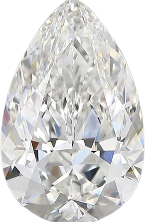 3.65 Carat E vs1 Pear Lab Diamond