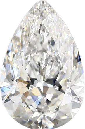 3.68 Carat E vvs2 Pear Lab Diamond