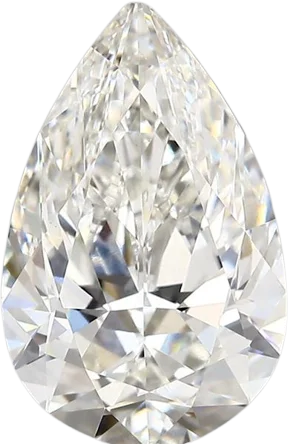 3.7 Carat G vvs2 Pear Lab Diamond