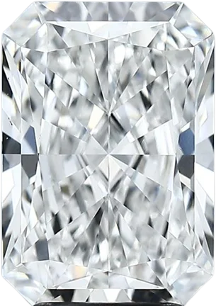 3.76 Carat E VVS2 Radiant Lab Diamond