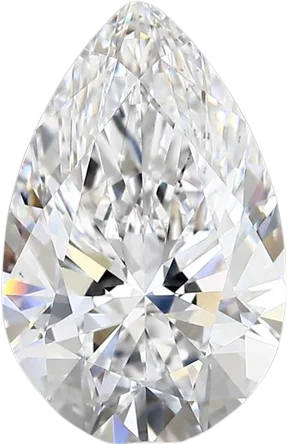 3.82 Carat D vs1 Pear Lab Diamond